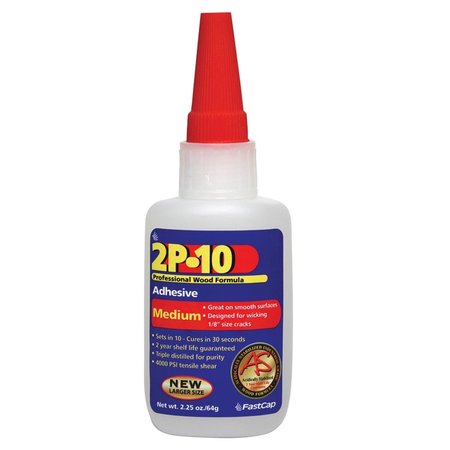 FASTCAP Fastcap FC2P10 MED 2 2P-10 2 oz Adhesive Medium Glue - Clear FC2P10 MED 2